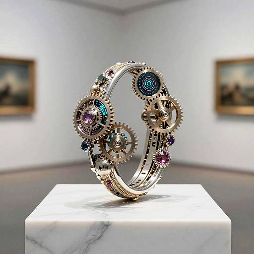 AI-Infused Robotic Organic Jewelry