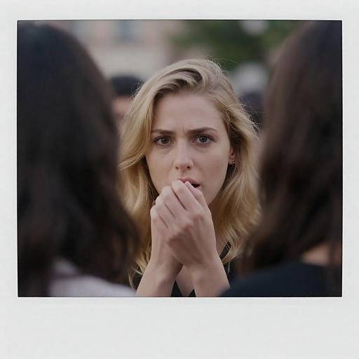 Intense Expression in Low-Angle Photograph