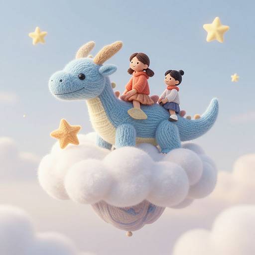 Whimsical Floating Island Adventure