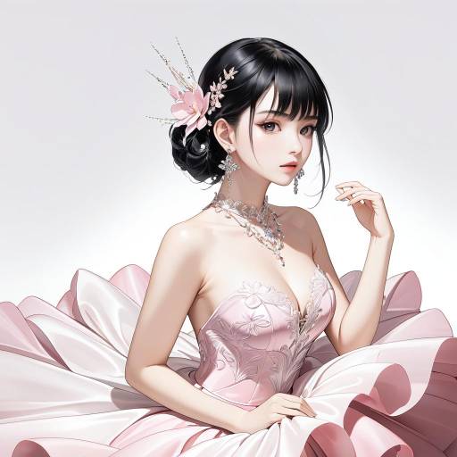 Elegant Grace of a Refined Individual Elegant Grace of a Refined Individual