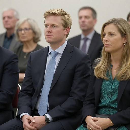 Casual Gathering with Man and Woman