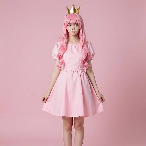 Princess Bubblegum Cosplay Portrait