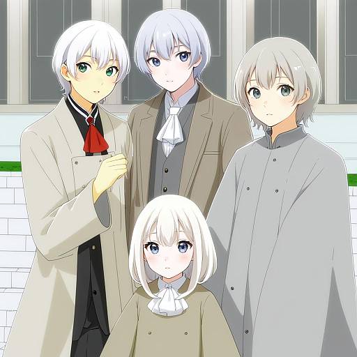 Illustration of Houlen yabusame, len'en in the style of Festa11307070