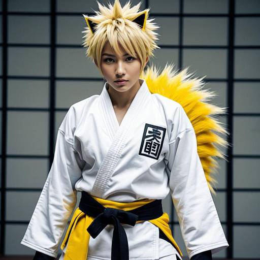 Bold Mashirao Ojiro Cosplay Outfit Concept