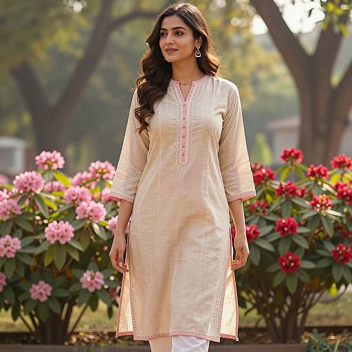 Serene Elegance in Pastel Salwar Suit
