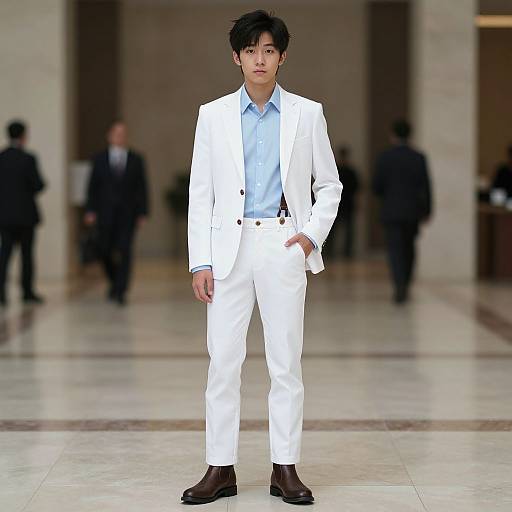 Semi-Formal Male Gala Attire