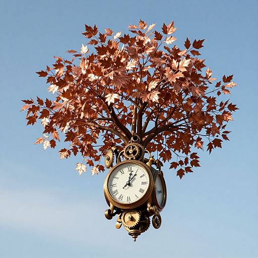Upside Down Clockwork Tree