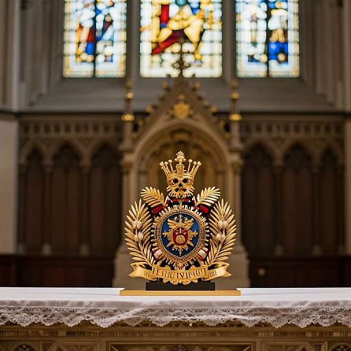Duke of Edinburgh's Insignia at Chapel