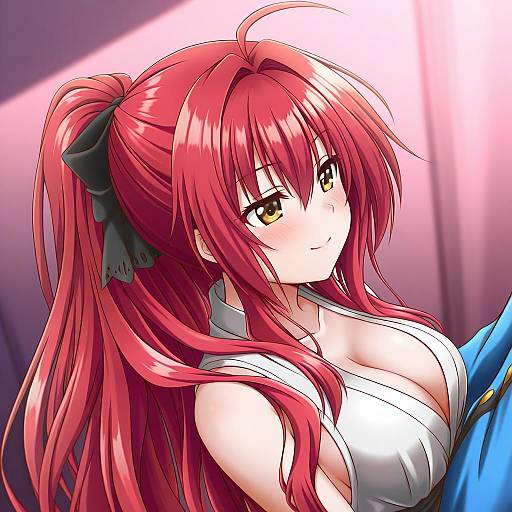 Illustration of Corticarte apa lagranges, shinkyoku soukai polyphonica in the style of Jan azure