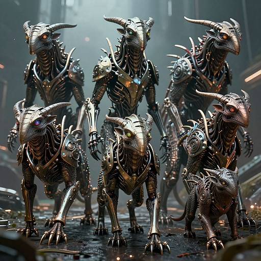 Futuristic Hybrid Creature Generator