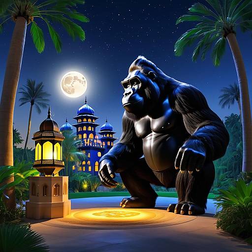 Mary Blair Giant Gorilla Ramadan Night Lantern