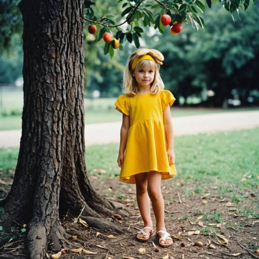 Whimsical Child in Peanut Costume Outdoors