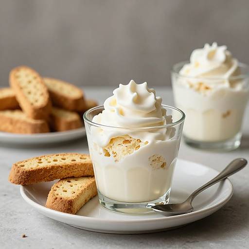 Golden Biscotti and Affogato Moment