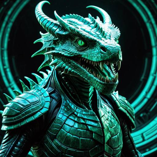 Emerald Serpentine Dragonguard Character Emerald Serpentine Dragonguard Character