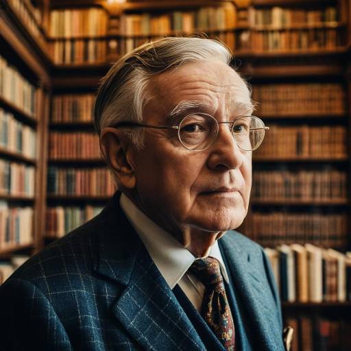 Nostalgic Portrait of an Elderly Gentleman