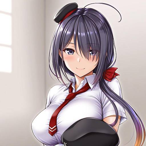 Illustration of Ariake (kancolle), kantai collection in the style of Ganari ryuu