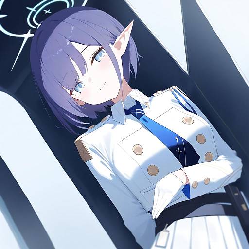 Illustration of Aoi (blue archive), blue archive in the style of Ripu (lipi)