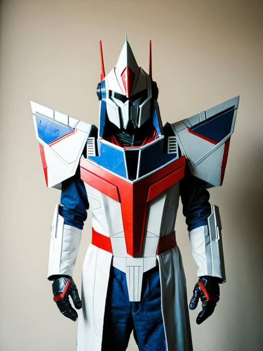 Realistic Man Cosplay as Starscream (G1)