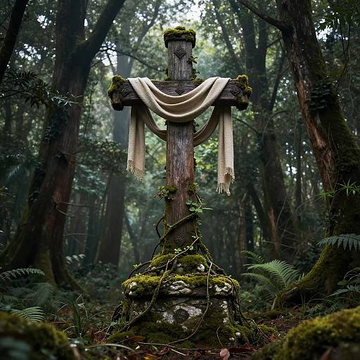 Enchanted Forest Eldercross Scene