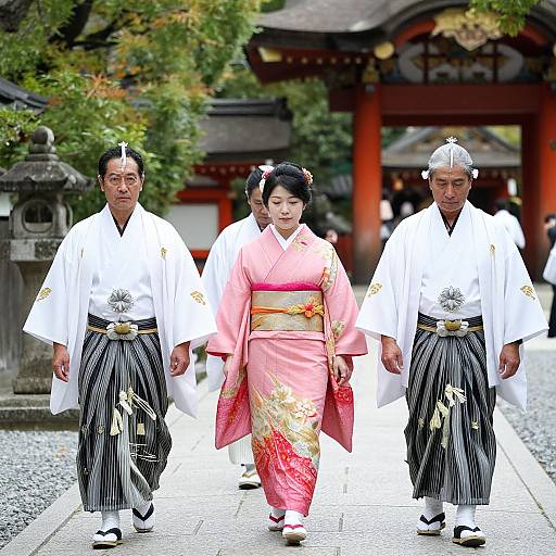 Traditional Japanese Wedding at Meiji Shrine