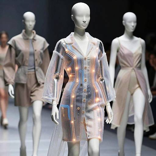 Futuristic Smart Clothing Visualization