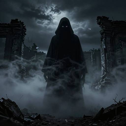 Shadowy Figure in Tenebroso Ruins