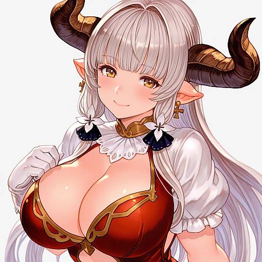 Illustration of Alicia (granblue fantasy), granblue fantasy in the style of Weno