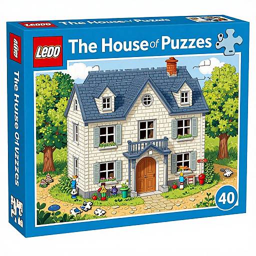 The House of Puzzles 1000-Piece Puzzle