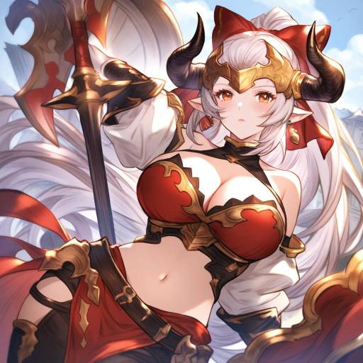 Illustration of Aliza (granblue fantasy), granblue fantasy in the style of Gou lianlian dogface