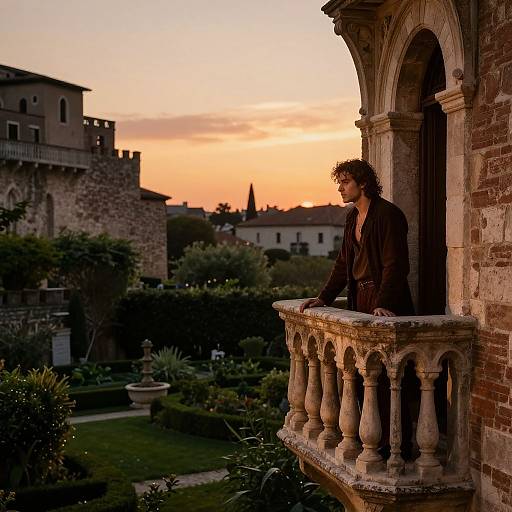 Tragic Paris on Verona Balcony
