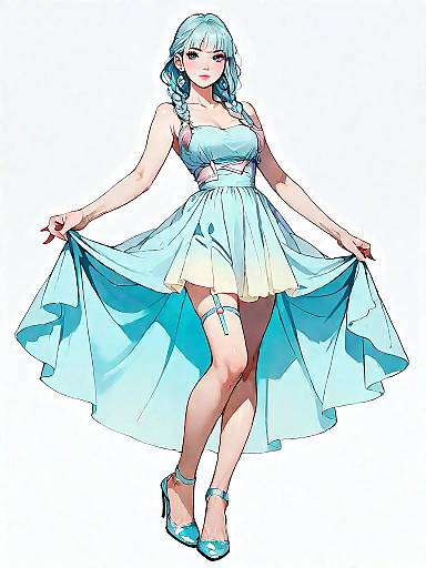 Minimalist Lilac Sheer Midi Dress