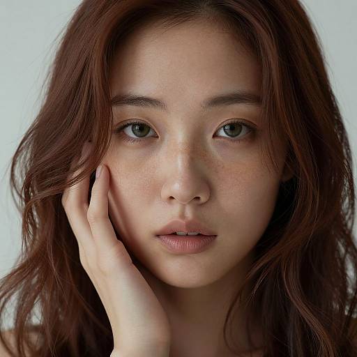 Ethereal Hyperrealistic East Asian Portrait