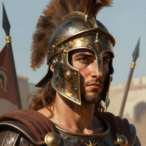 Epic Leonidas Digital Portrait