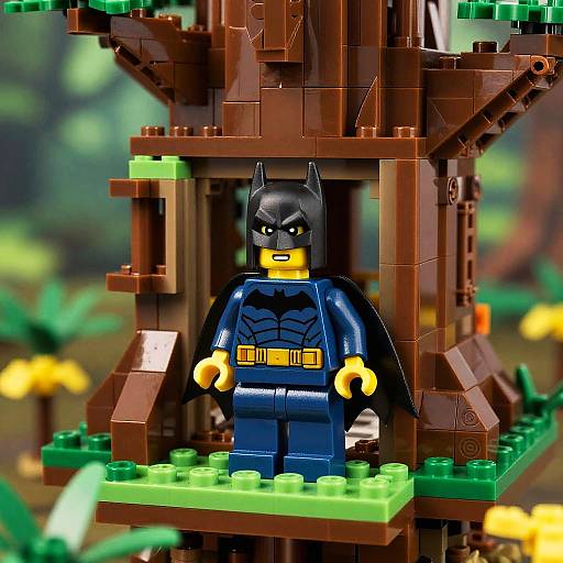 Realistic LEGO Batman in Amazon