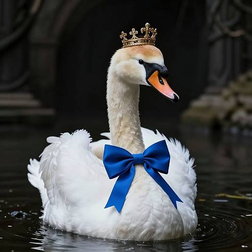 Industrial Swan as Marie Antoinette