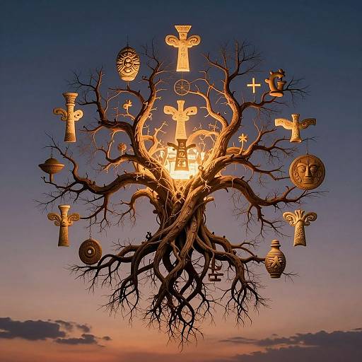 Primordial Nationalism with Glowing Roots