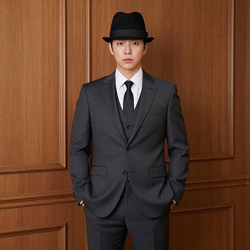 Korean Mafia Outfit in Suit