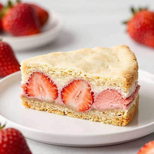 Strawberry Ripple Shortbread Slice Recipe