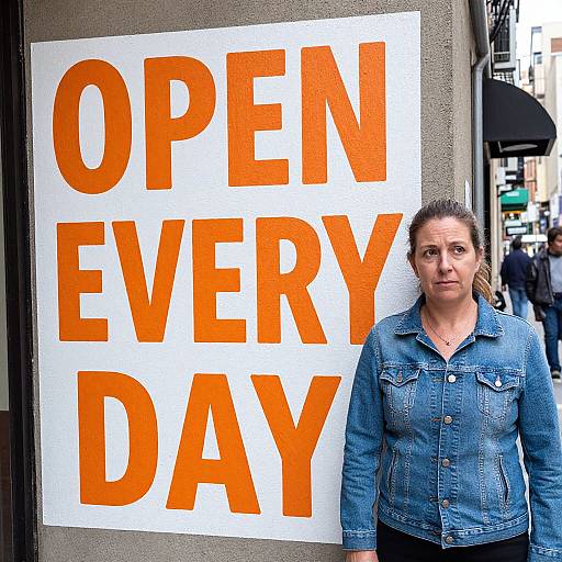 Realistic Urban Street Advertisement Scene