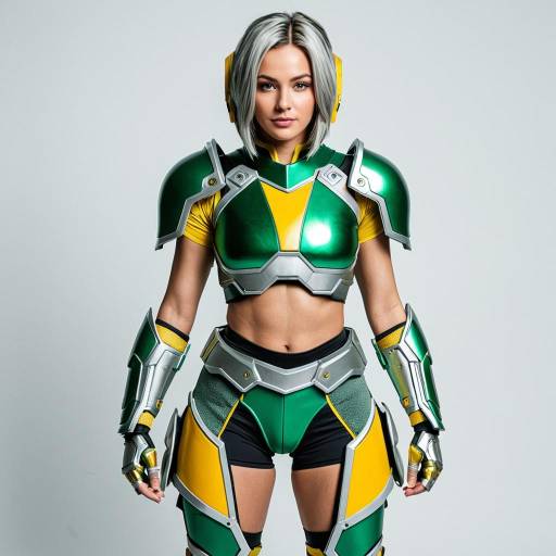 Sci-Fi Gyro Man Cosplay Costume