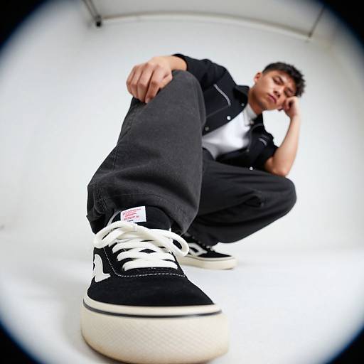 Genius Crouched Pose Streetwear