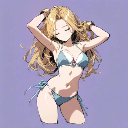 Swimsuit Sketch Inspired by Chrono Trigger