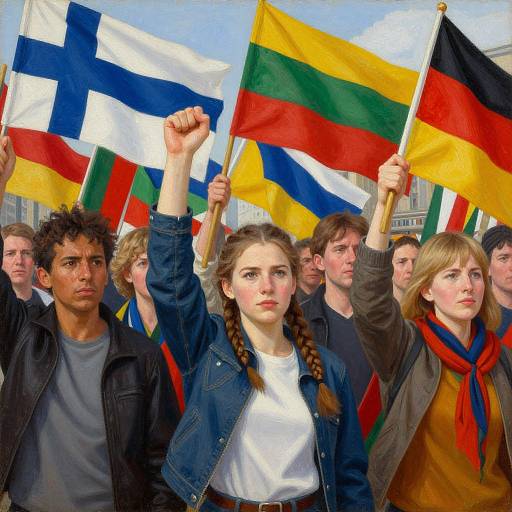 Diverse European Protest Painting
