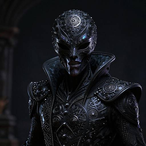 Vengeful Revenant in Iridescent Alien Mask