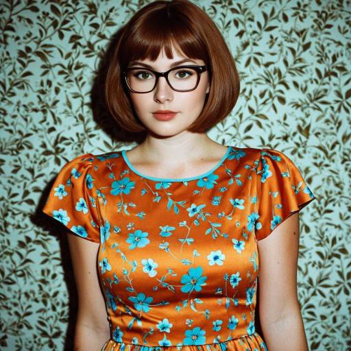 Velma Dressed Up in Floral Style