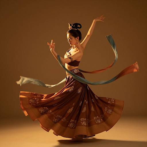 Roz as Graceful Traditional Dancer