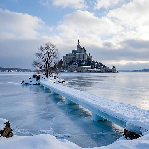 Frozen Bridges to Majestic Castle