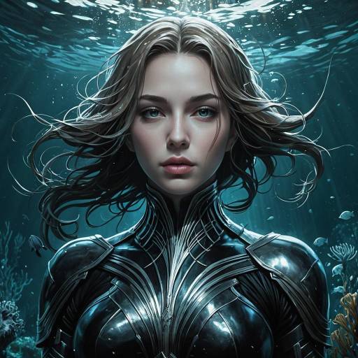 Cinematic Underwater Portrait of Teresa