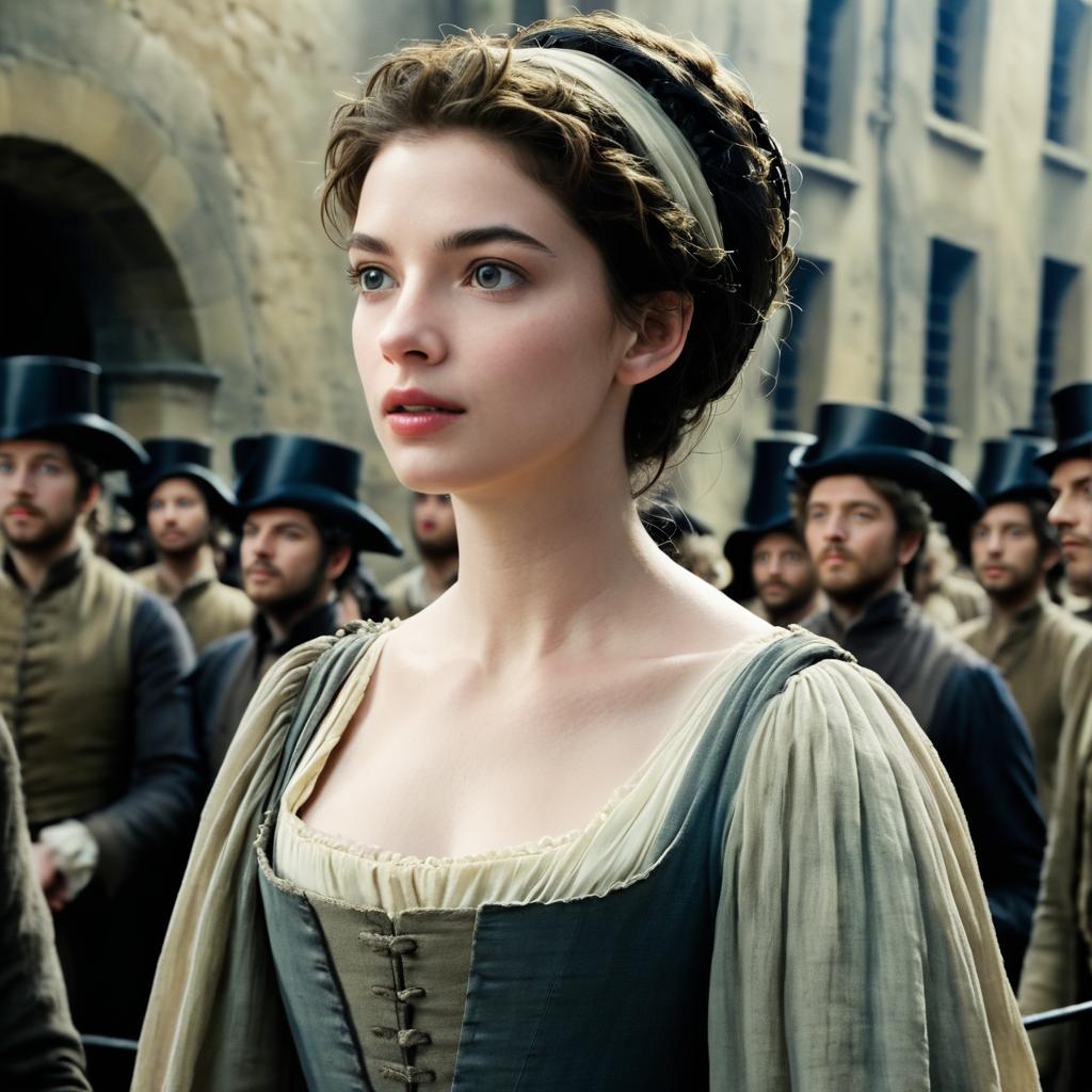 Anne Hathaway as Fantine in Les Misérables