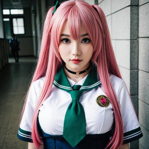 Cosplay photo of akashiya moka. Costume clothes